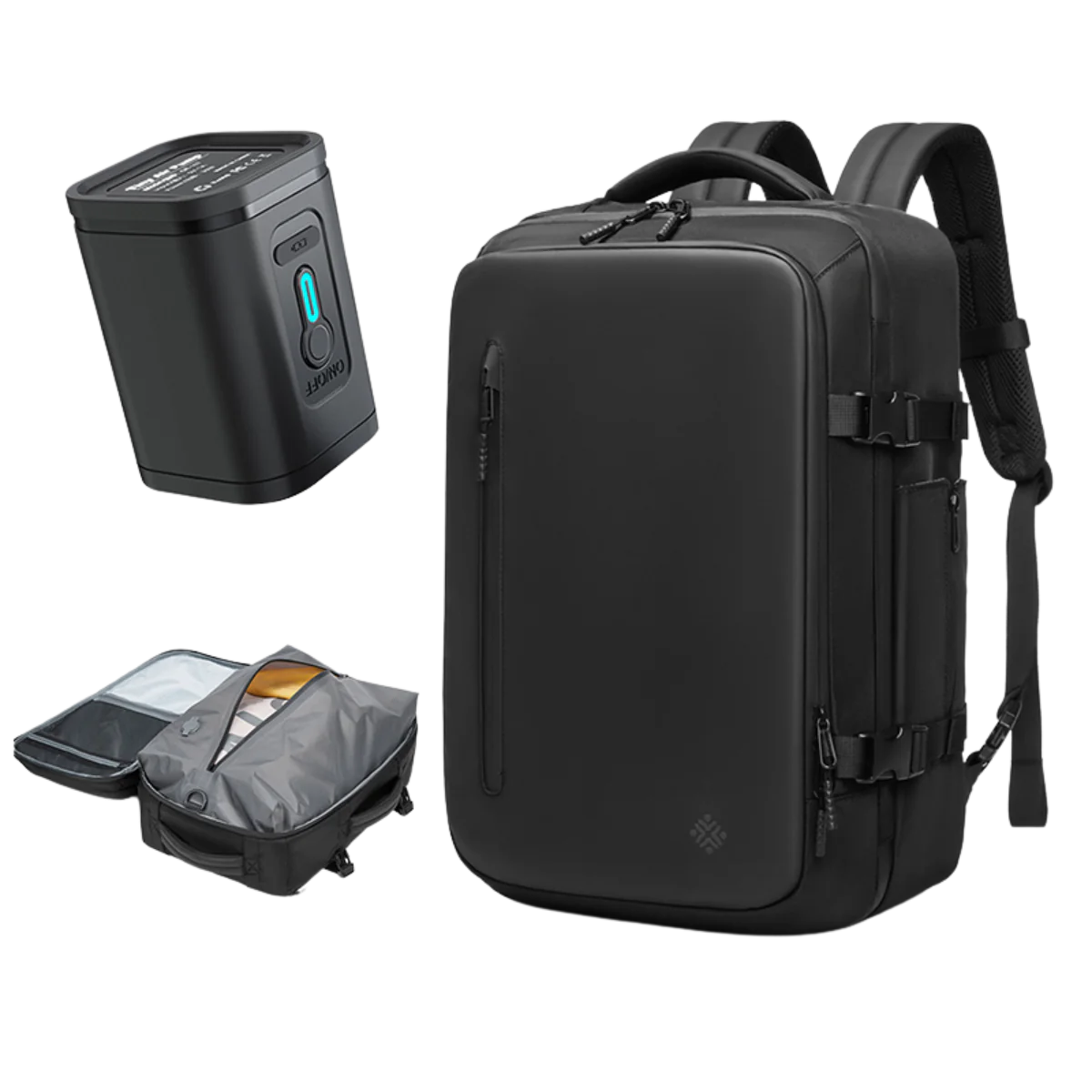 AirPack Backpack with Compression Pump