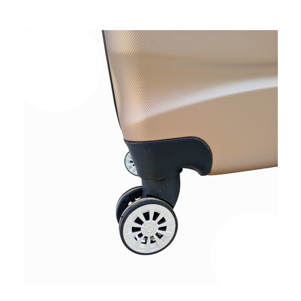 Horizon Suitcase – Durable ABS Hard Shell Luggage with 360° Spinner Wheels, Code Lock & Organised Interior