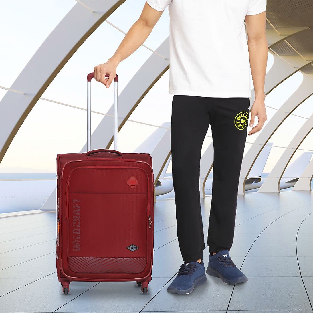 Wildcraft Sirius Plus Soft Fabric Travel Suitcase 12434