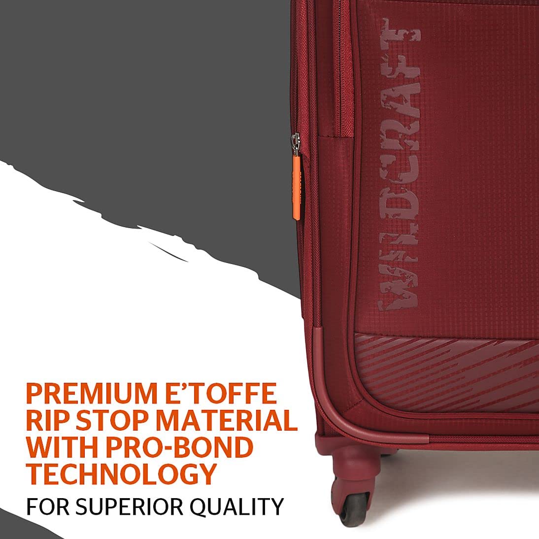 Wildcraft Sirius Plus Soft Fabric Travel Suitcase 12434