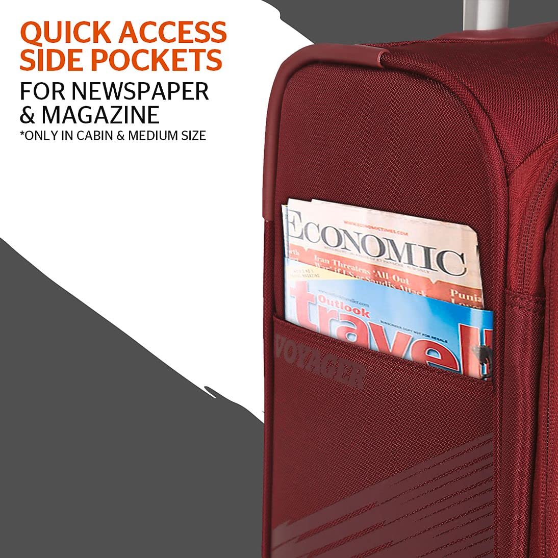 Wildcraft Sirius Plus Soft Fabric Travel Suitcase 12434