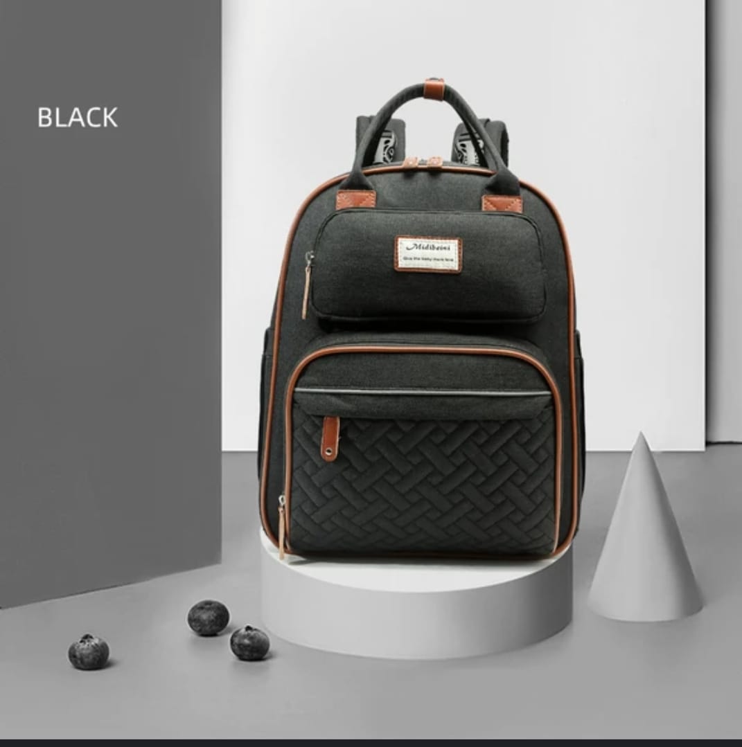 Mother & Baby Backpack with Mosquito Net – Convertible Folding Bed, Double Shoulder Design for Travel & Daily Outings